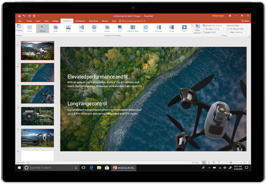 edit the slide master in powerpoint office 365 for mac